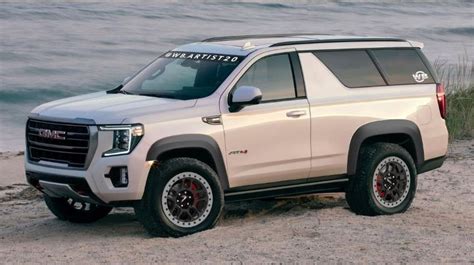 Gmc Jimmy Inspires Modern Two Door Gmc Yukon Rendering