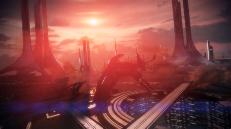 Artstation Mass Effect 2 Sunset In Illium