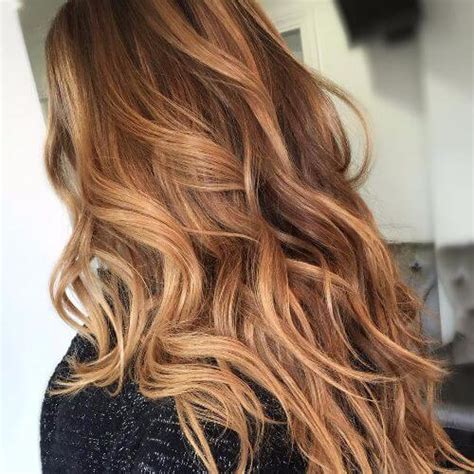 Treat yourself with a caramel blonde ombre haircolor that will add some light color to your dark brown hair. 80 Caramel Hair Color Ideas for All Tastes - My New Hairstyles