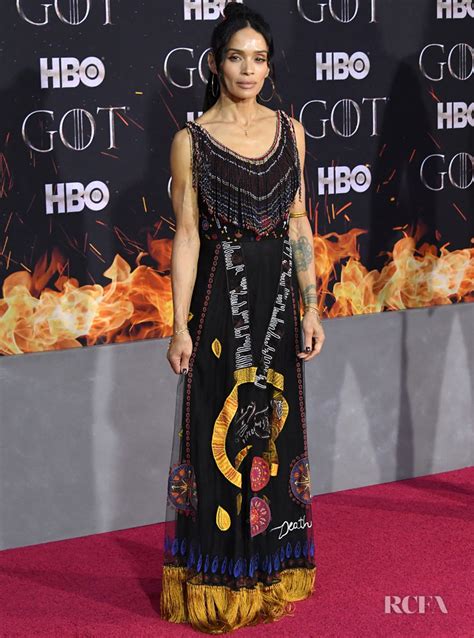 Lisa Bonet In Christian Dior ‘game Of Thrones Season 8 New York