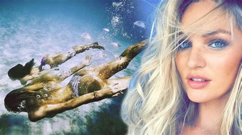Candice Swanepoel Shows Off Pert Bottom In Insanely Sexy Underwater Bikini Picture Mirror Online