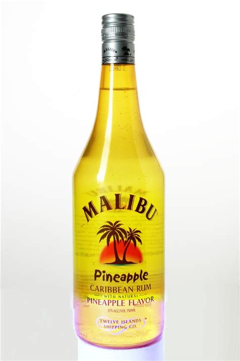Hey guys our choice cocktail for today is the malibu pineapple. Malibu Pineapple Rum