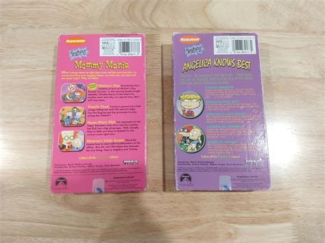 S Vhs Rugrats Mommy Mania Vhs Angelica Knows Best Vhs 12508 Hot Sex Picture