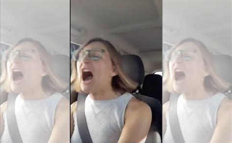 Sign up for free today! VIDEO Liberal Woman Driving in Her Car Has Most Spastic ...