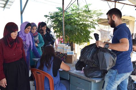hygiene kits help syrian refugees live with dignity anera