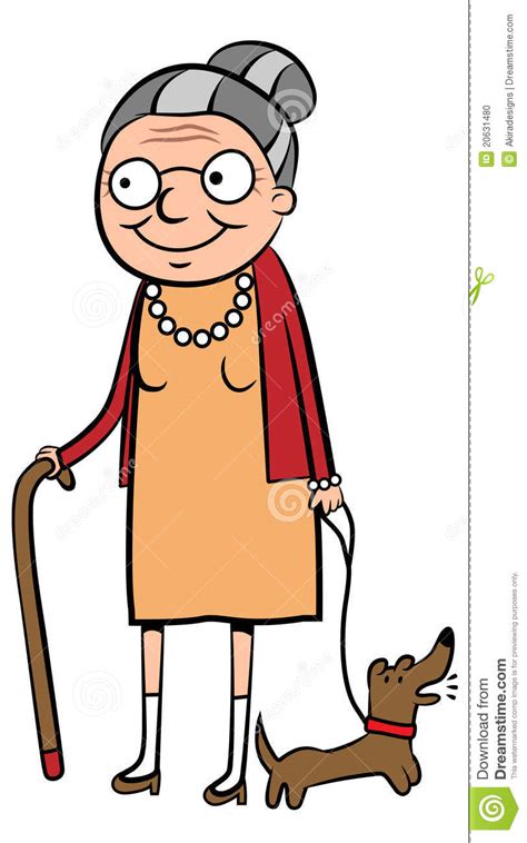 Old Lady Cartoon Clipart Free Download On Clipartmag