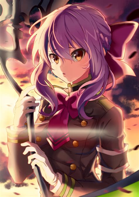 Hiiragi Shinoa Owari No Seraph Mobile Wallpaper By Kagura Kurosaki