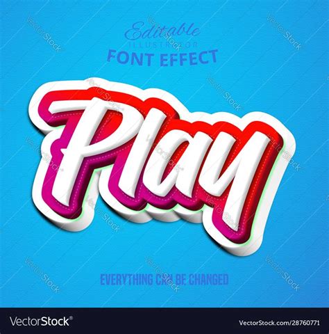 Play Text Editable Font Effect Download A Free Preview Or High