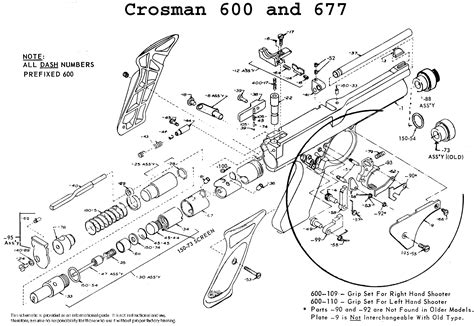 Crs600 001 Frame For Crosman 600 Crs600 001 4195 Jg Airguns Llc