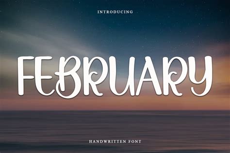 February Font By Kin Studio · Creative Fabrica