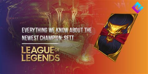 Check spelling or type a new query. Upcoming League of Legends Champion Sett - Everything We Know