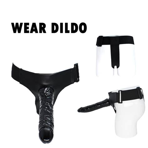 Buy Strap On Dildo Peni G Spot Elastic Band Lesbian Sex Toy Massager For Female Wear At