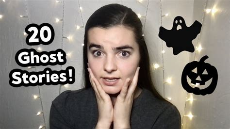 Asmr Whispering 20 Spooky Stories For Halloween Youtube