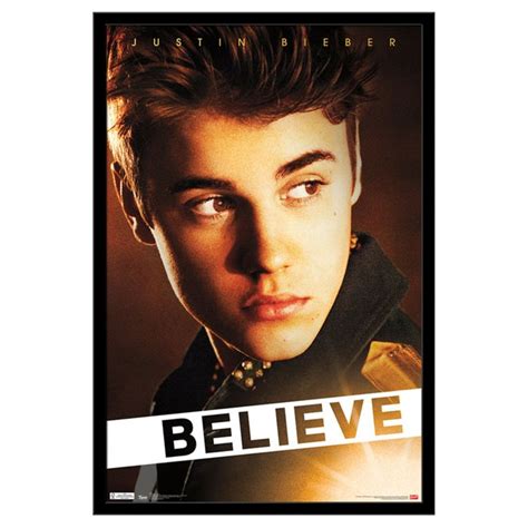 Trends International Justin Bieber Believe Poster Fr5466blk22x34