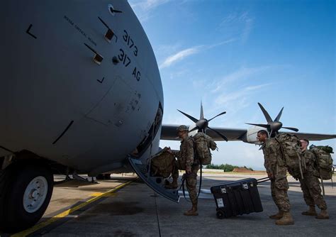 Us Army 173rd Airborne Brigade Soldiers Board A C 130j Nara And Dvids