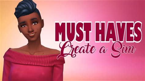 My Must Have Cc Mods For Cas The Sims 4 Cc Mod Showcases Youtube