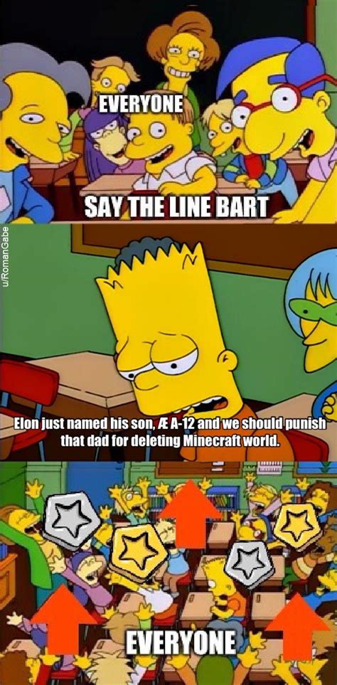 Class Telling Bart To Say The Line Rmemetemplatesofficial