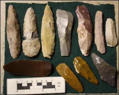 Paleo Blades Native American Artifacts Native American Tools