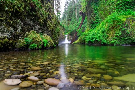 Punch Bowl Falls Photo Oregon Waterfall Fine Art Print