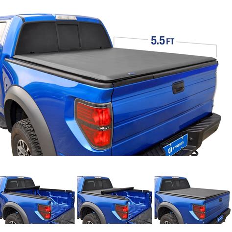 Tyger Auto T1 Roll Up Truck Tonneau Cover Tg Bc1f9029 Works With 2015