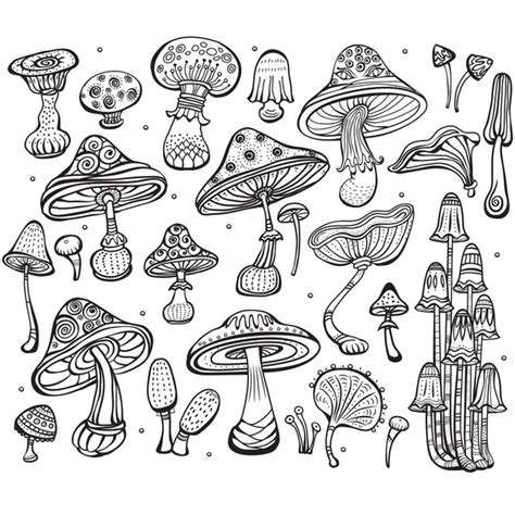 The Best 21 How To Draw A Trippy Mushroom Step By Step