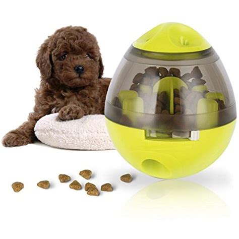 Lesfit Dog Food Dispenser Ball Pet Iq Feeder Interactive Toys Slow
