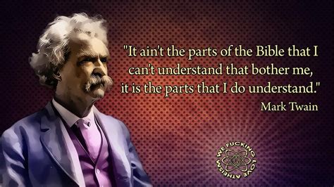 Wflatheism Mark Twain Quotes Atheist Atheism