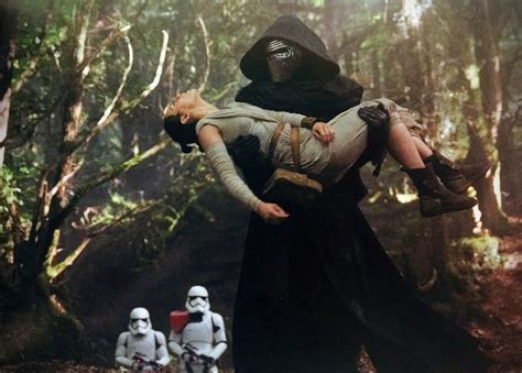 The Infamous Bridal Carry Kylo Does For Rey In The Force Awakens