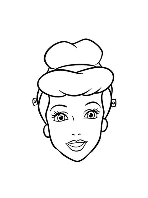 Printable Pages Face Coloring Pages