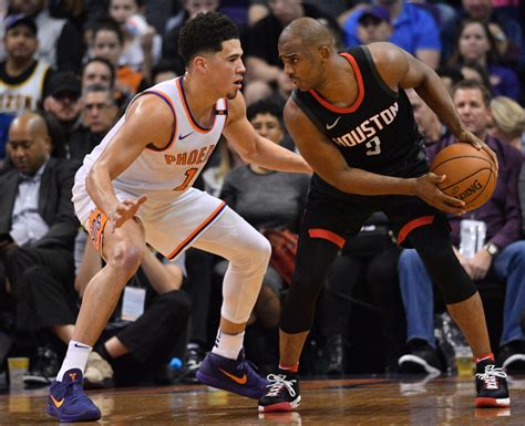Cp3 nixes plan to sit out game, leads suns to win. Phoenix Suns: Chris Paul trade will elevate Devin Booker ...