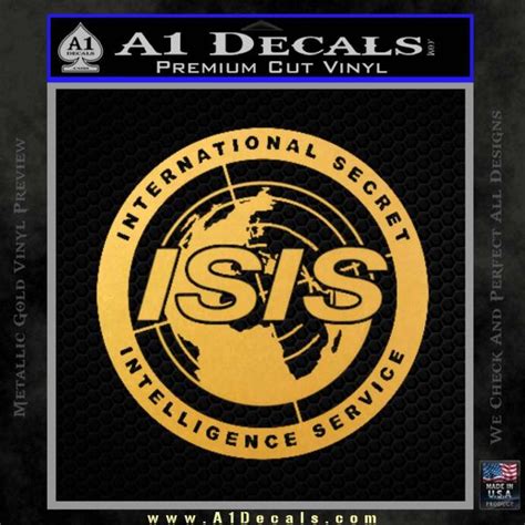 Archer Isis Spy Logo Decal Sticker A1 Decals