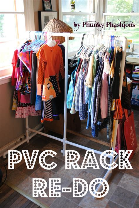 Check spelling or type a new query. Phunky Phashions: PVC Pipe Garment Rack Do-Over