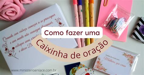 Caixinha De Oração Para Imprimir