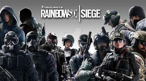 Rainbow Six Siege All Operators Wallpaper By Samiatrix On Deviantart