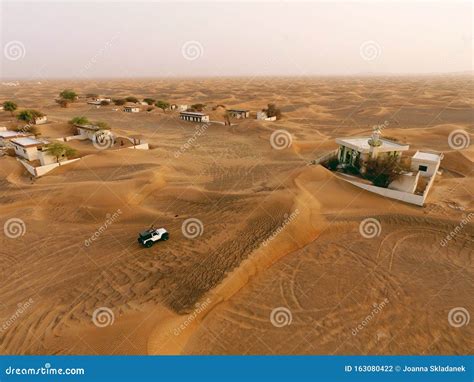 Abandoned Village In The Desert United Arab Emirates Editorial