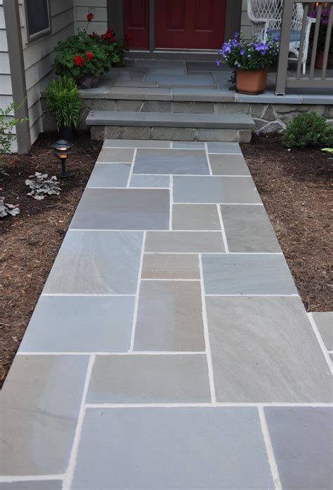 Awesome Bluestone Pavers For Pathway In Patio Design Ideas Charming