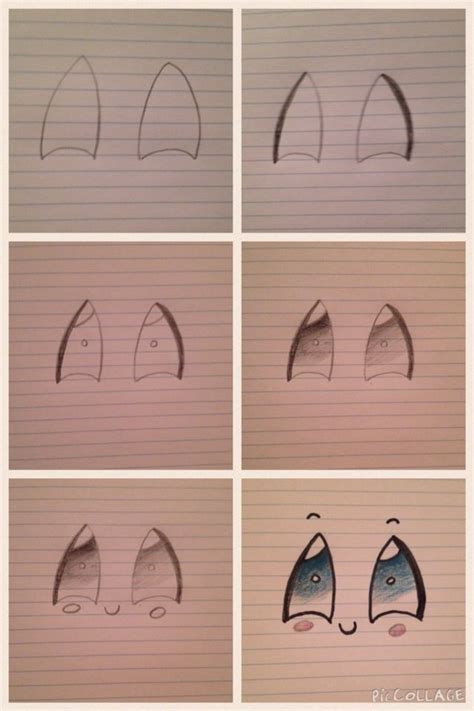 how to draw a cute cartoon face with 6 easy steps inspired by fun2draw drawings cute