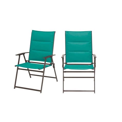 Stylewell Mix And Match Steel Padded Sling Folding Outdoor Patio Dining