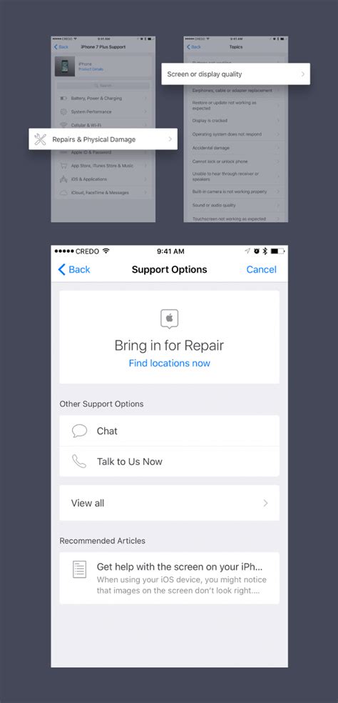 Three Handy Features In Apples New Support App Credo Mobile Blog