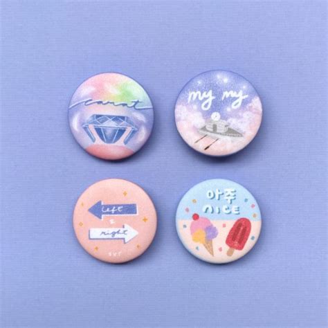 Seventeen Button Pins Shopee Philippines