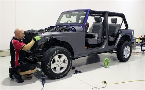 A forum community dedicated to jeep wrangler owners and enthusiasts. Jeep Wrangler wrapped in 3M Matte Dark Grey - Ultimate Car ...