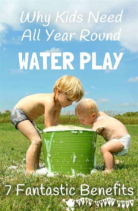 The Benefits Of Water Play Kids Craft Room