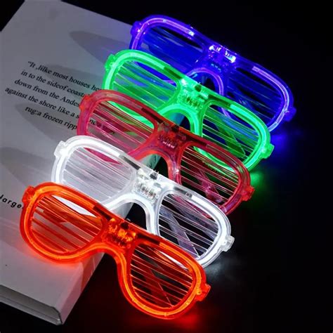 Party Creative Led Glasses Plastic Light Up Flashing Glasses Clothing Accessories For Party