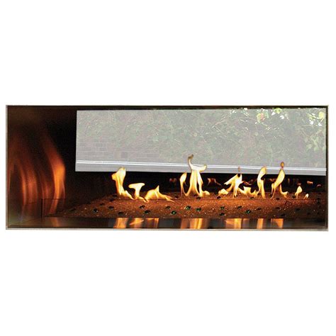 Empire Carol Rose 60 Inch Ventless Outdoor See Through Linear Gas Fire