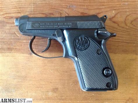 Armslist For Sale Beretta 21a 22lr Pocket Pistol