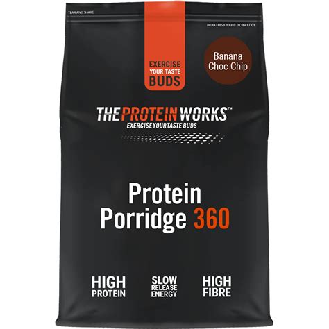 Buy Protein Works Protein Porridge 360 Added S And Minerals High