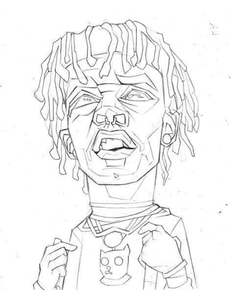 Lil Uzi Vert Coloring Pages Coloring Home