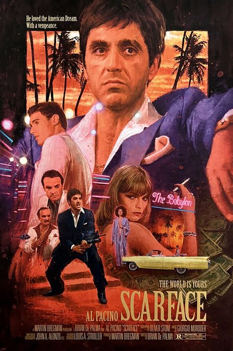 Al Pacino Scarface Poster Al Pacino Hollywood Poster