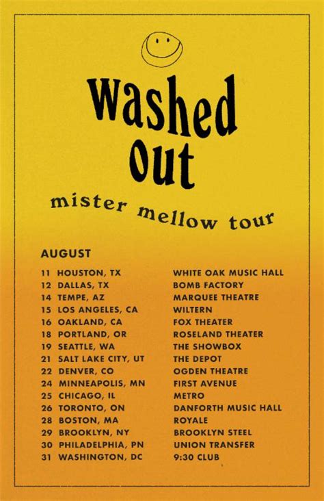 Washed Out Announces Summer 2017 Tour Dates Mxdwn Music