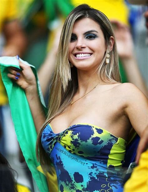Hot Brazilian Girls At World Cup 2014 Pictures World Cup Girls Hot Fan Hot Football Fans Girl